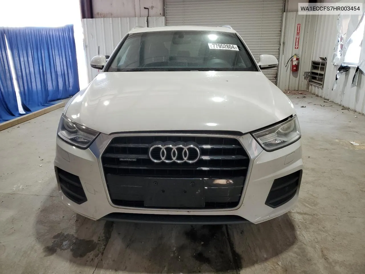 2017 Audi Q3 Premium VIN: WA1ECCFS7HR003454 Lot: 77952804