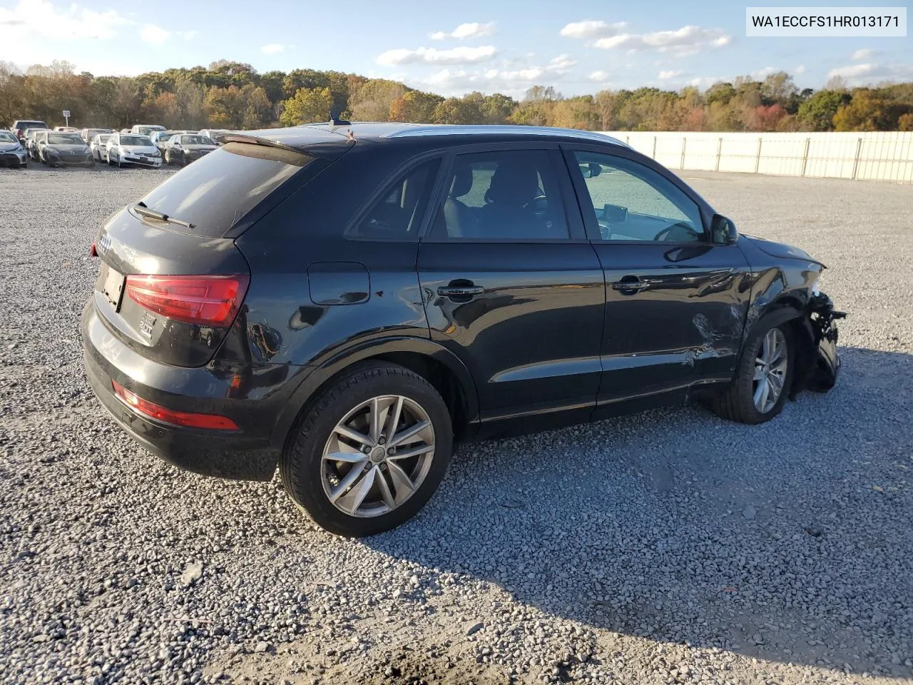 2017 Audi Q3 Premium VIN: WA1ECCFS1HR013171 Lot: 78062124