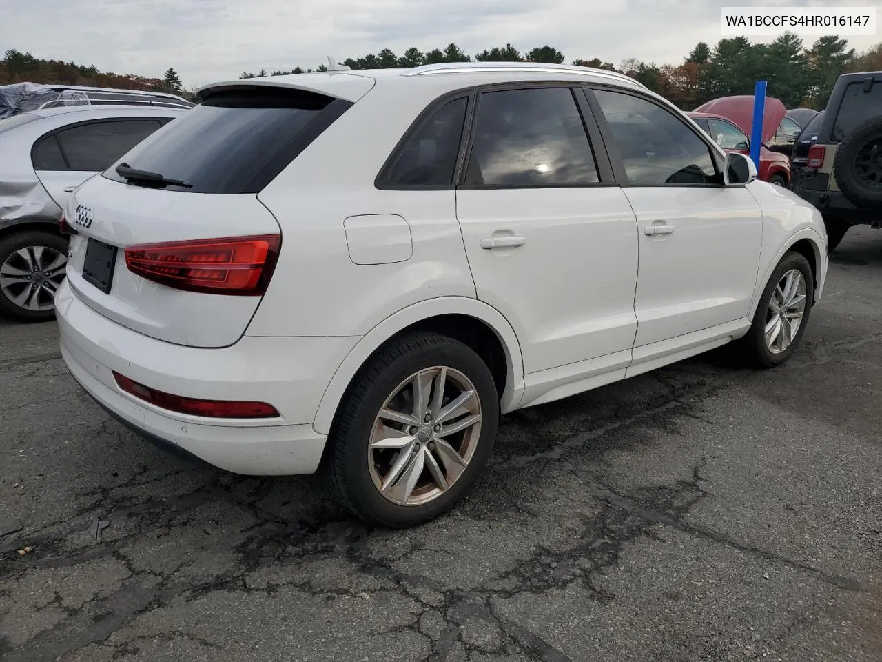 2017 Audi Q3 Premium VIN: WA1BCCFS4HR016147 Lot: 78313074