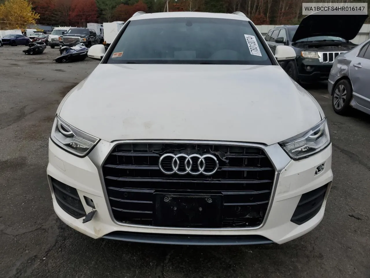 2017 Audi Q3 Premium VIN: WA1BCCFS4HR016147 Lot: 78313074