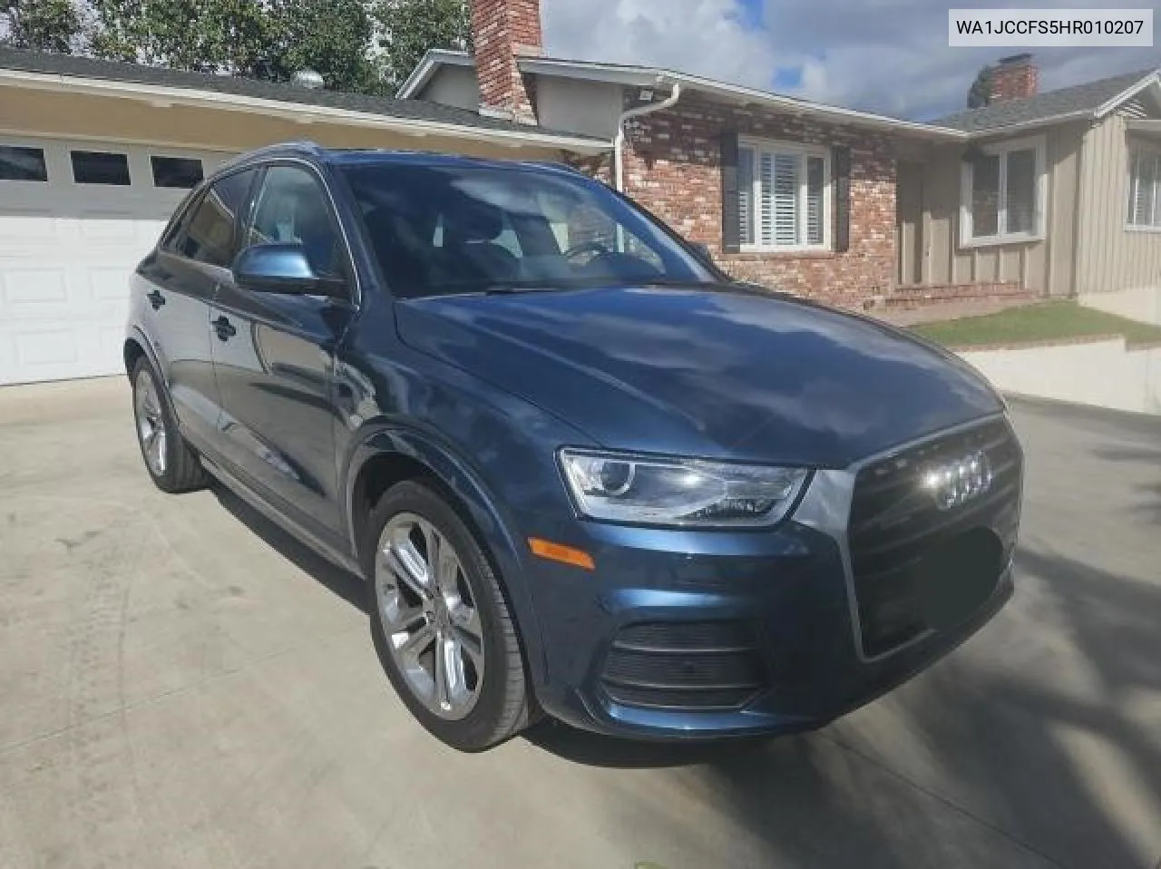 2017 Audi Q3 Premium Plus VIN: WA1JCCFS5HR010207 Lot: 78532324