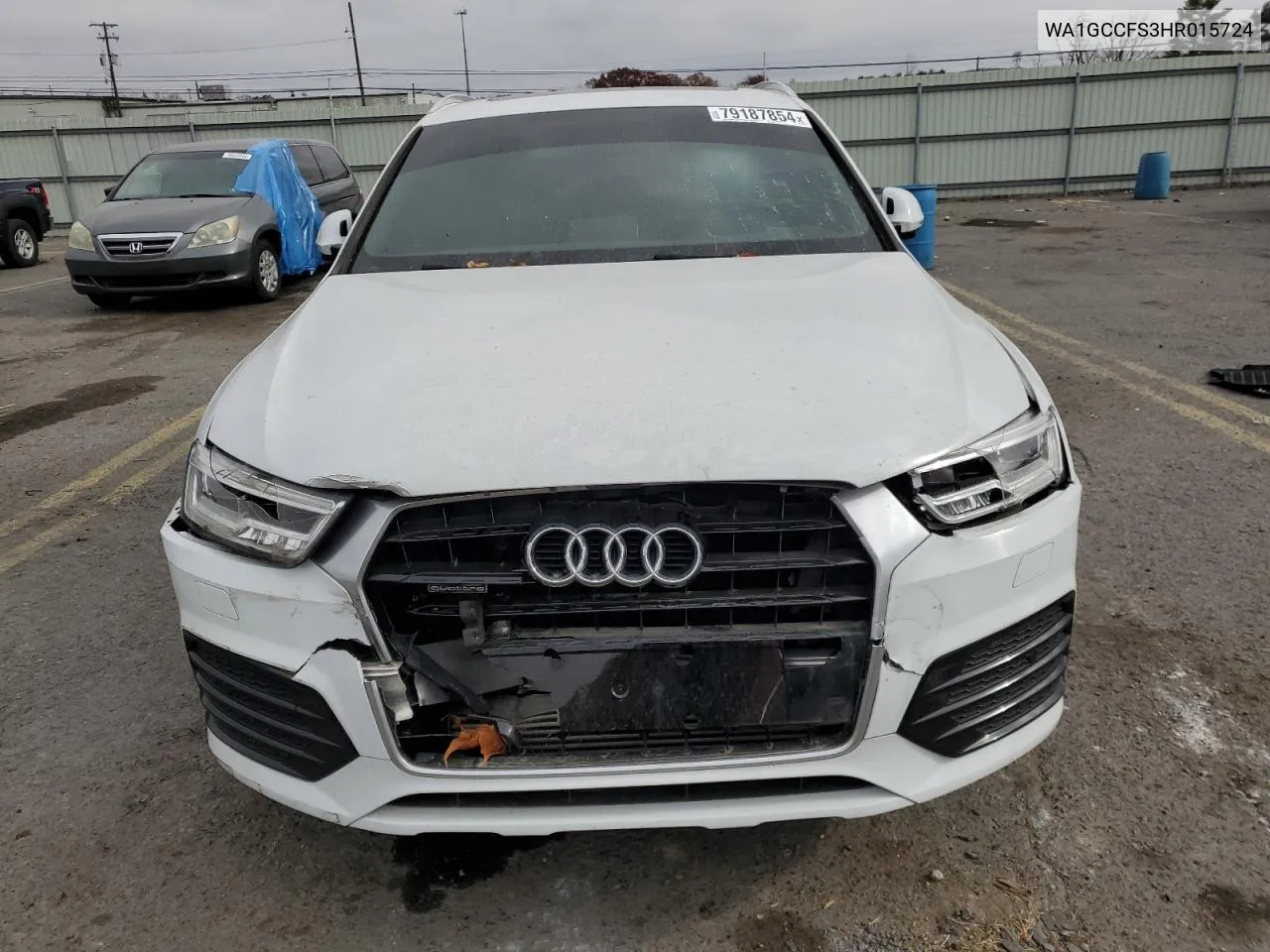 2017 Audi Q3 Prestige VIN: WA1GCCFS3HR015724 Lot: 79187854