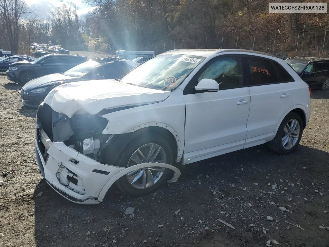 2017 Audi Q3 Premium VIN: WA1ECCFS2HR009128 Lot: 79687894