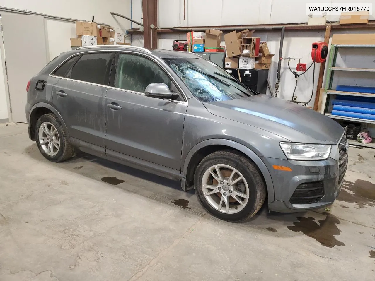 2017 Audi Q3 Premium Plus VIN: WA1JCCFS7HR016770 Lot: 80905934