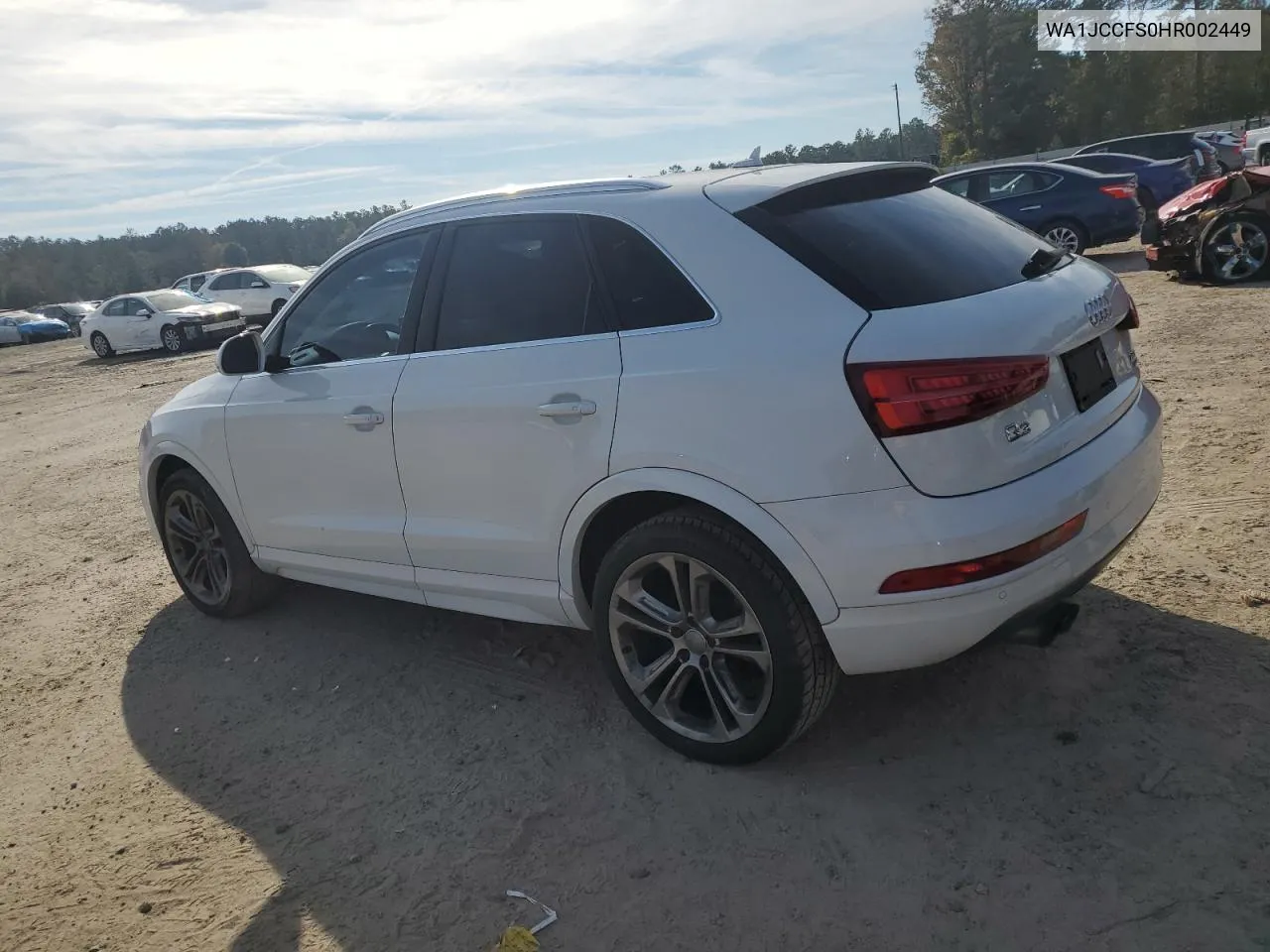 2017 Audi Q3 Premium Plus VIN: WA1JCCFS0HR002449 Lot: 81124914