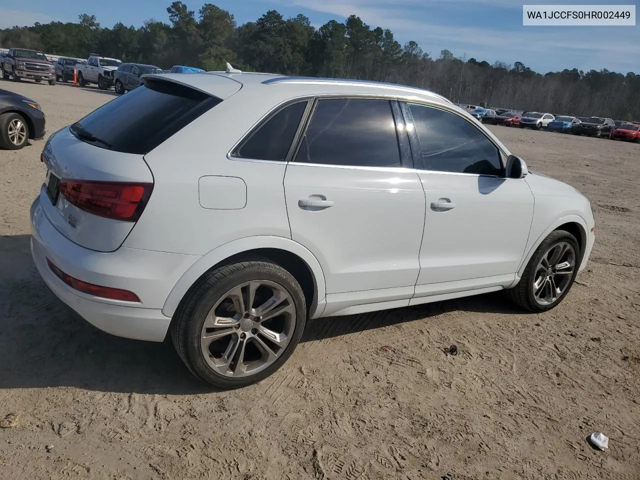 2017 Audi Q3 Premium Plus VIN: WA1JCCFS0HR002449 Lot: 81124914