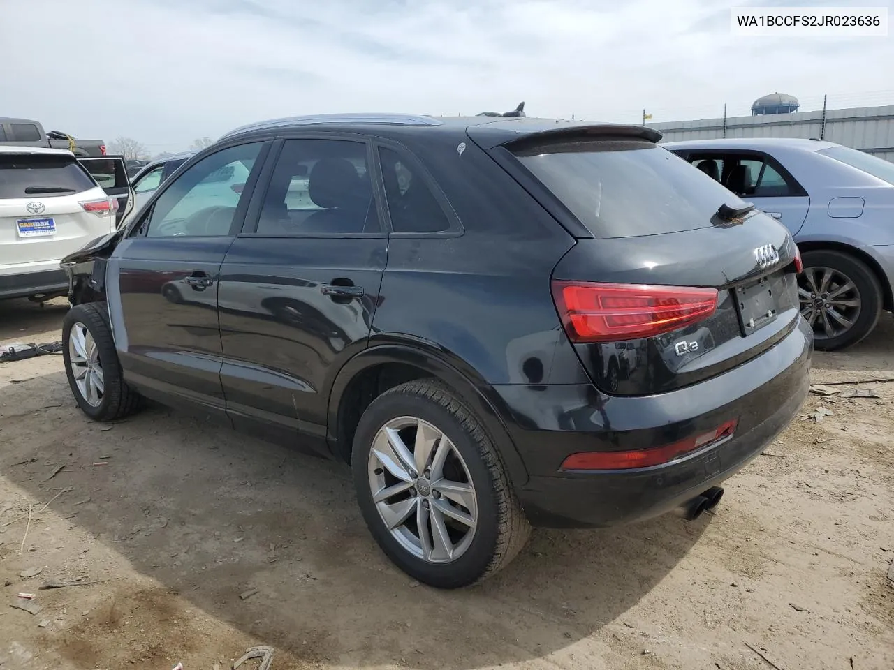 2018 Audi Q3 Premium VIN: WA1BCCFS2JR023636 Lot: 50711254