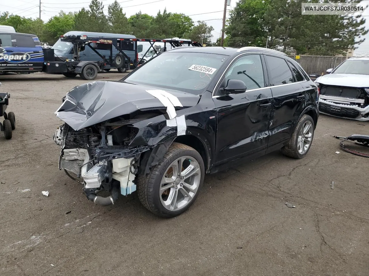 WA1JCCFS7JR030514 2018 Audi Q3 Premium Plus