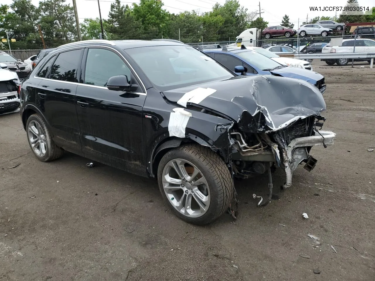 WA1JCCFS7JR030514 2018 Audi Q3 Premium Plus