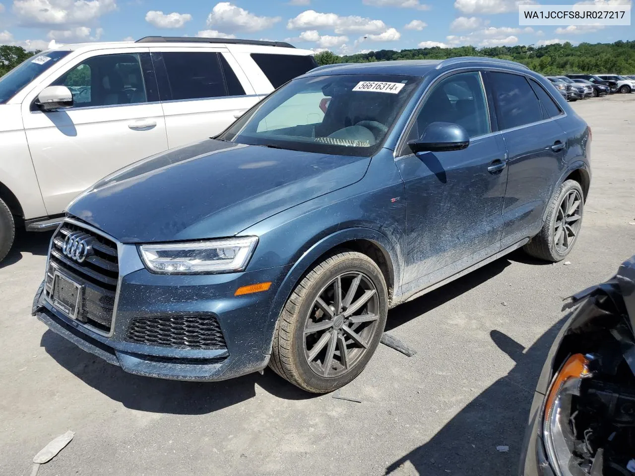 WA1JCCFS8JR027217 2018 Audi Q3 Premium Plus