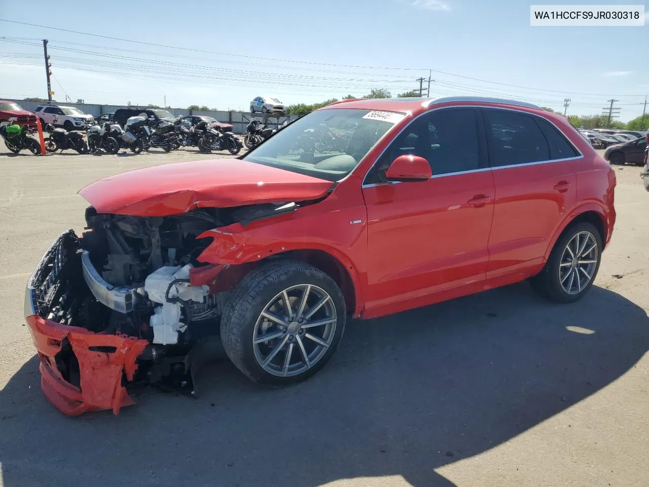 2018 Audi Q3 Premium Plus VIN: WA1HCCFS9JR030318 Lot: 56944674