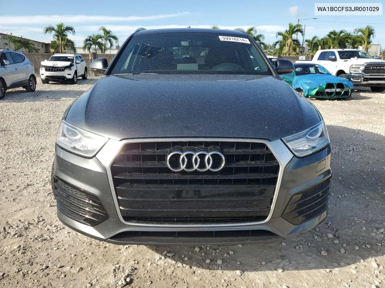 WA1BCCFS3JR001029 2018 Audi Q3 Premium