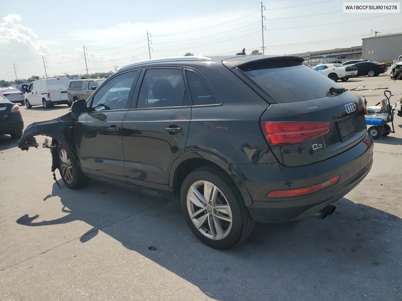 WA1BCCFS0JR016278 2018 Audi Q3 Premium