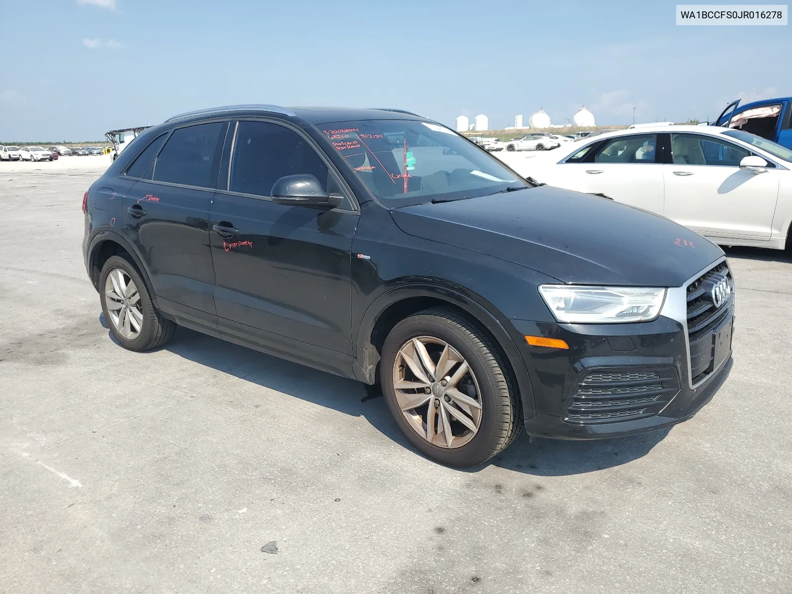 WA1BCCFS0JR016278 2018 Audi Q3 Premium