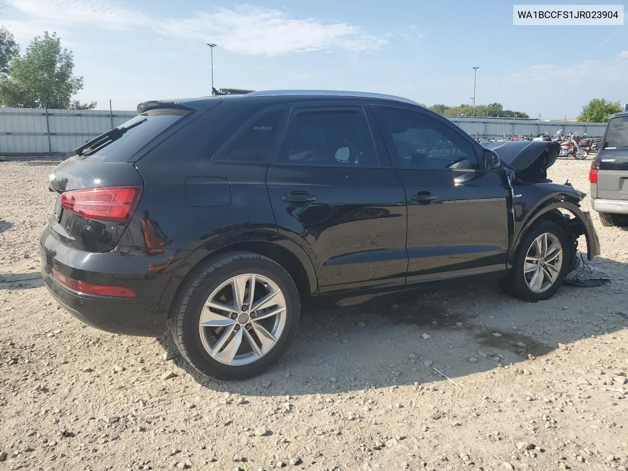 2018 Audi Q3 Premium VIN: WA1BCCFS1JR023904 Lot: 68844454