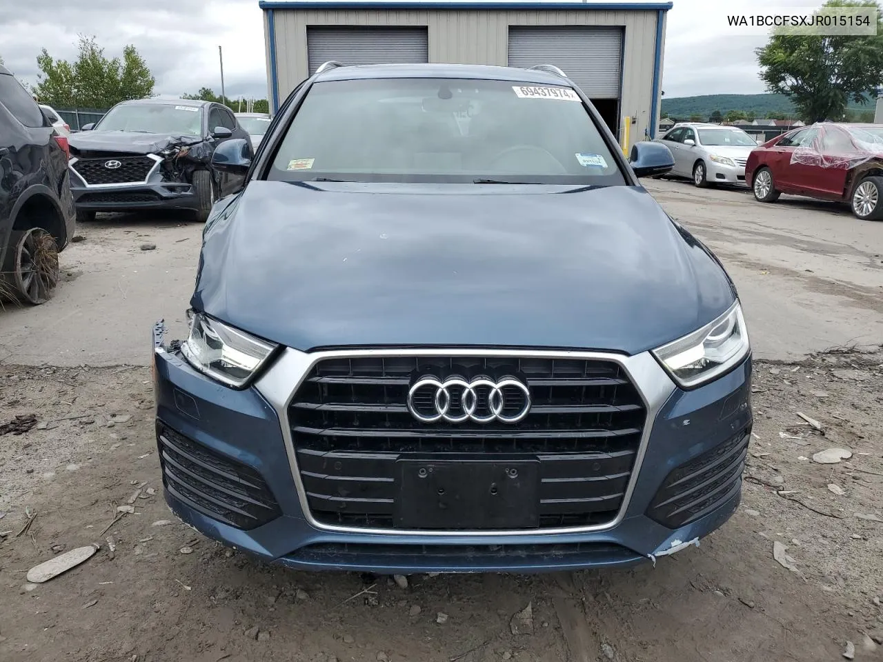 WA1BCCFSXJR015154 2018 Audi Q3 Premium