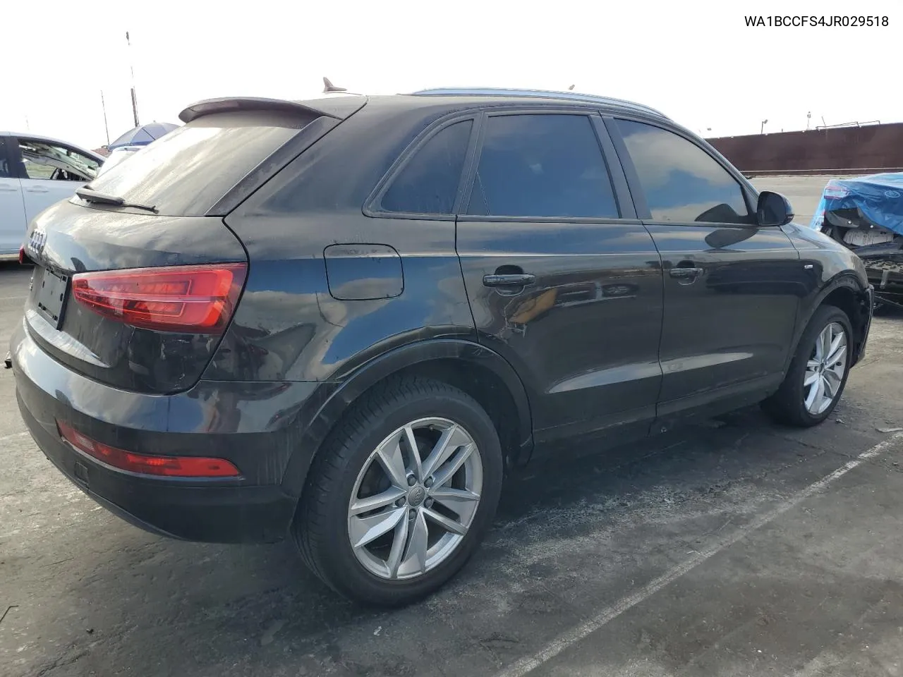 2018 Audi Q3 Premium VIN: WA1BCCFS4JR029518 Lot: 69502604