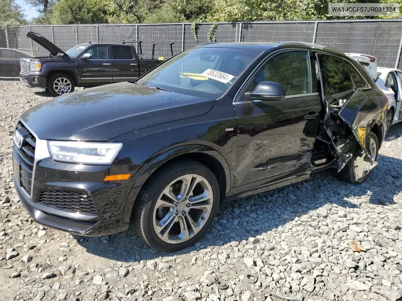 2018 Audi Q3 Premium Plus VIN: WA1JCCFS7JR031324 Lot: 70632684