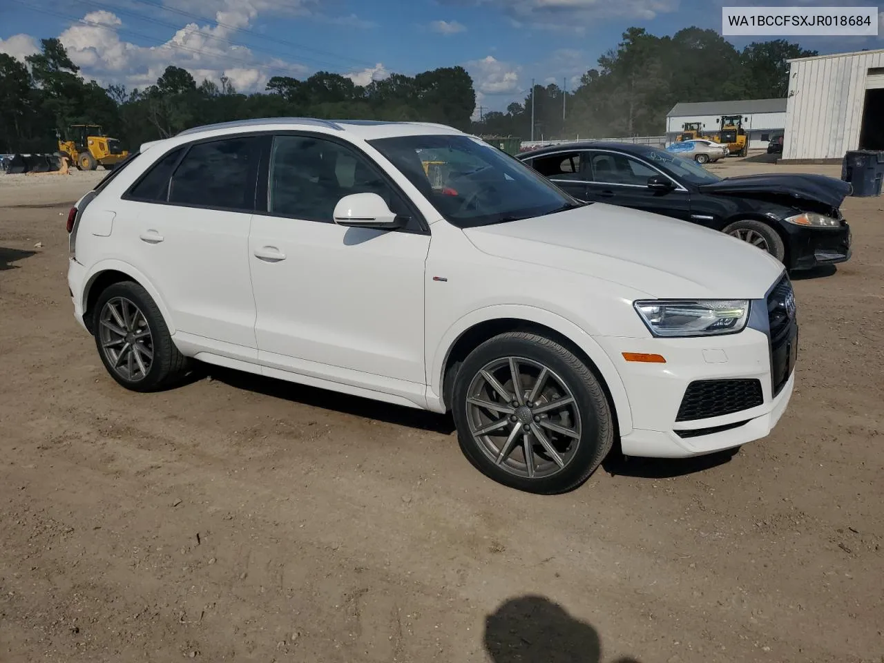 2018 Audi Q3 Premium VIN: WA1BCCFSXJR018684 Lot: 71791844