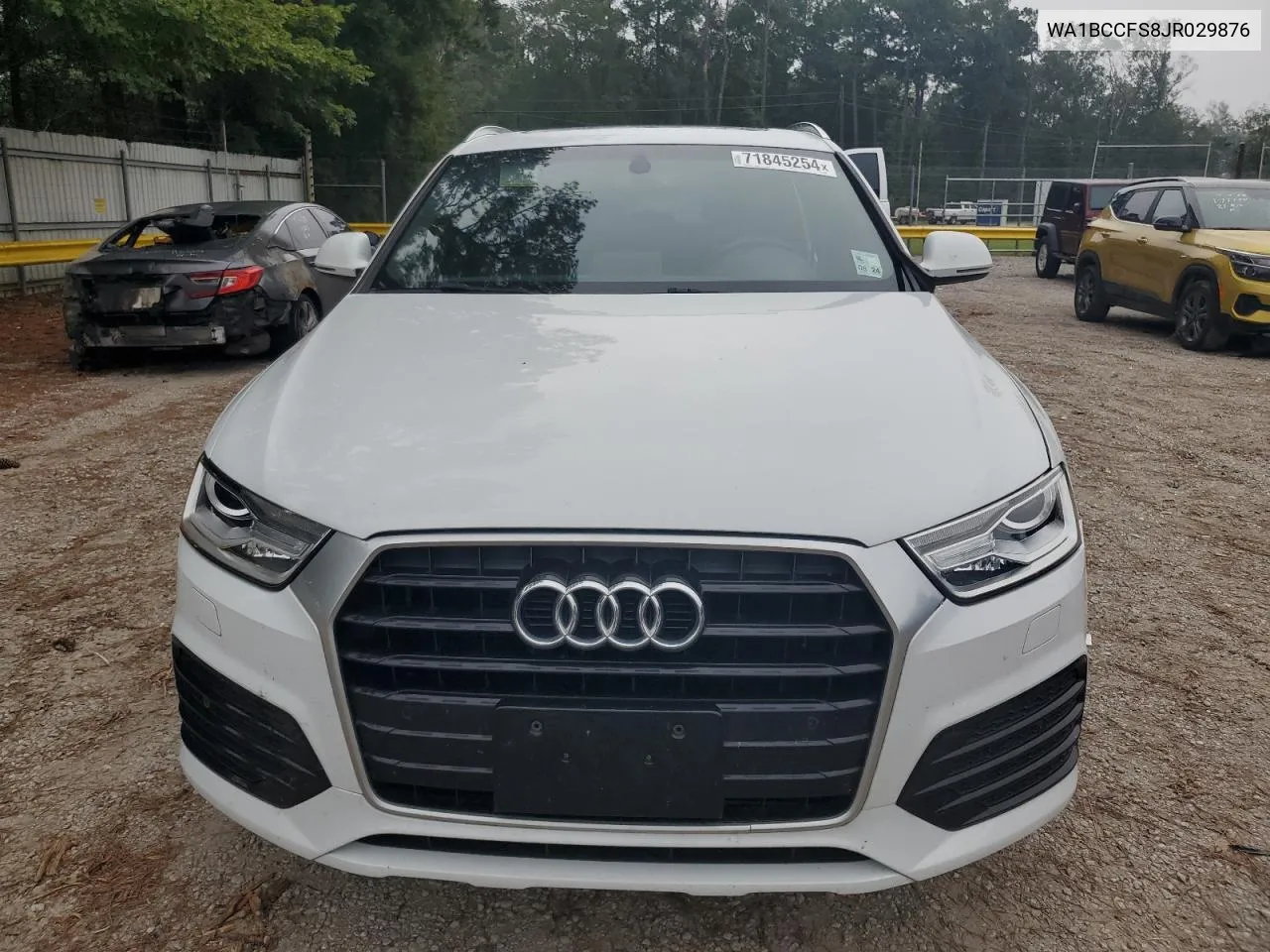 2018 Audi Q3 Premium VIN: WA1BCCFS8JR029876 Lot: 71845254