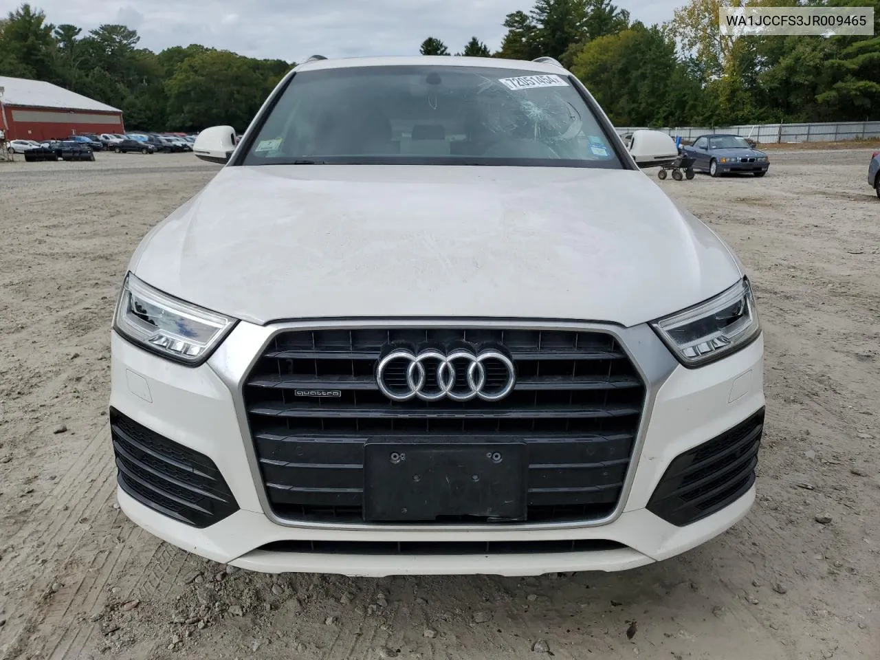 2018 Audi Q3 Premium Plus VIN: WA1JCCFS3JR009465 Lot: 72051454