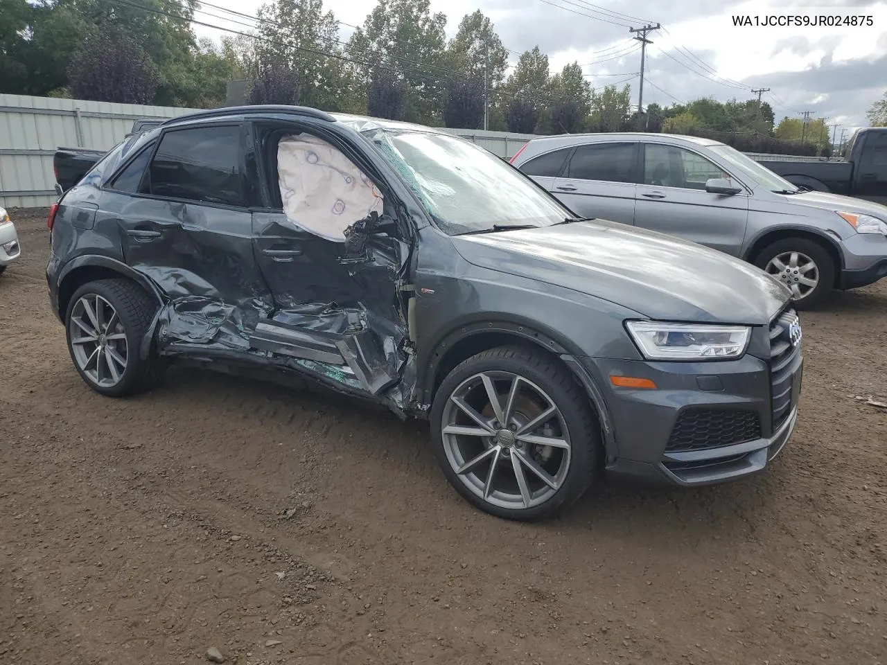 2018 Audi Q3 Premium Plus VIN: WA1JCCFS9JR024875 Lot: 72414984