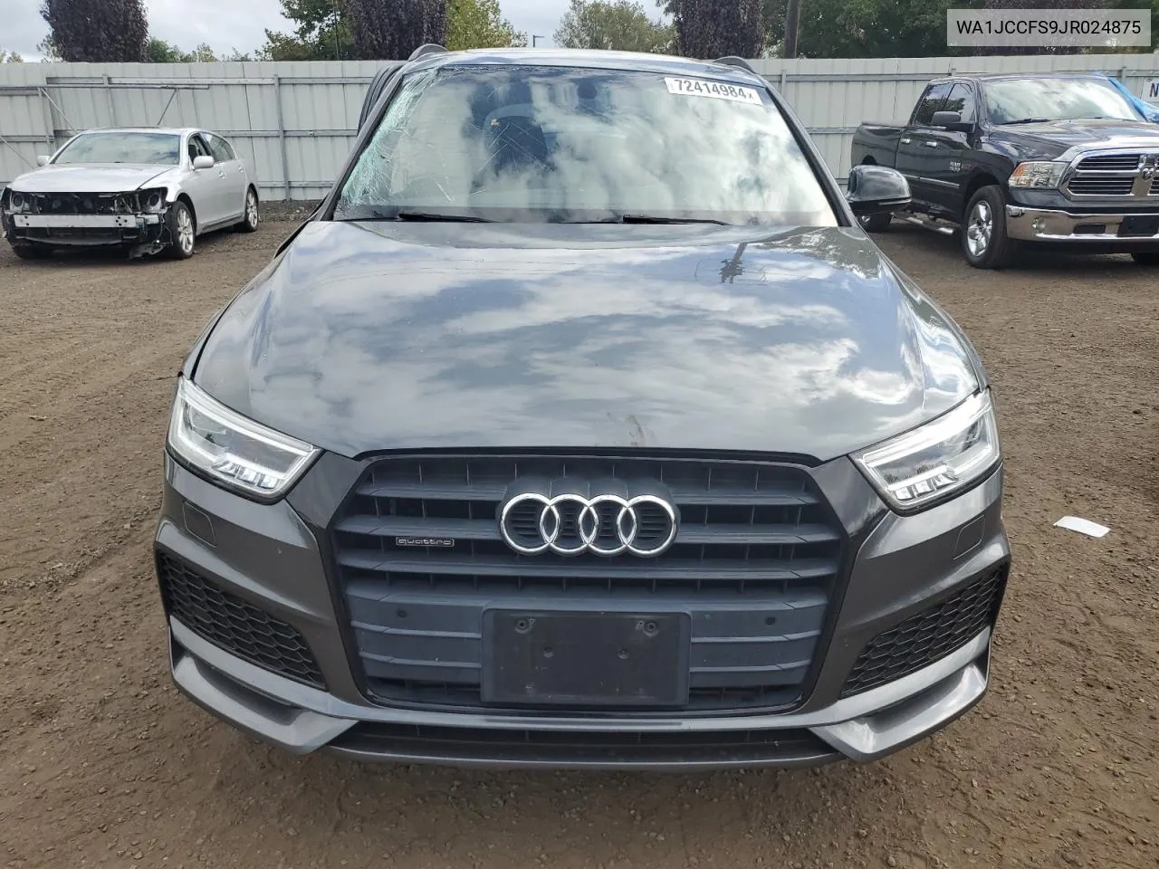 2018 Audi Q3 Premium Plus VIN: WA1JCCFS9JR024875 Lot: 72414984