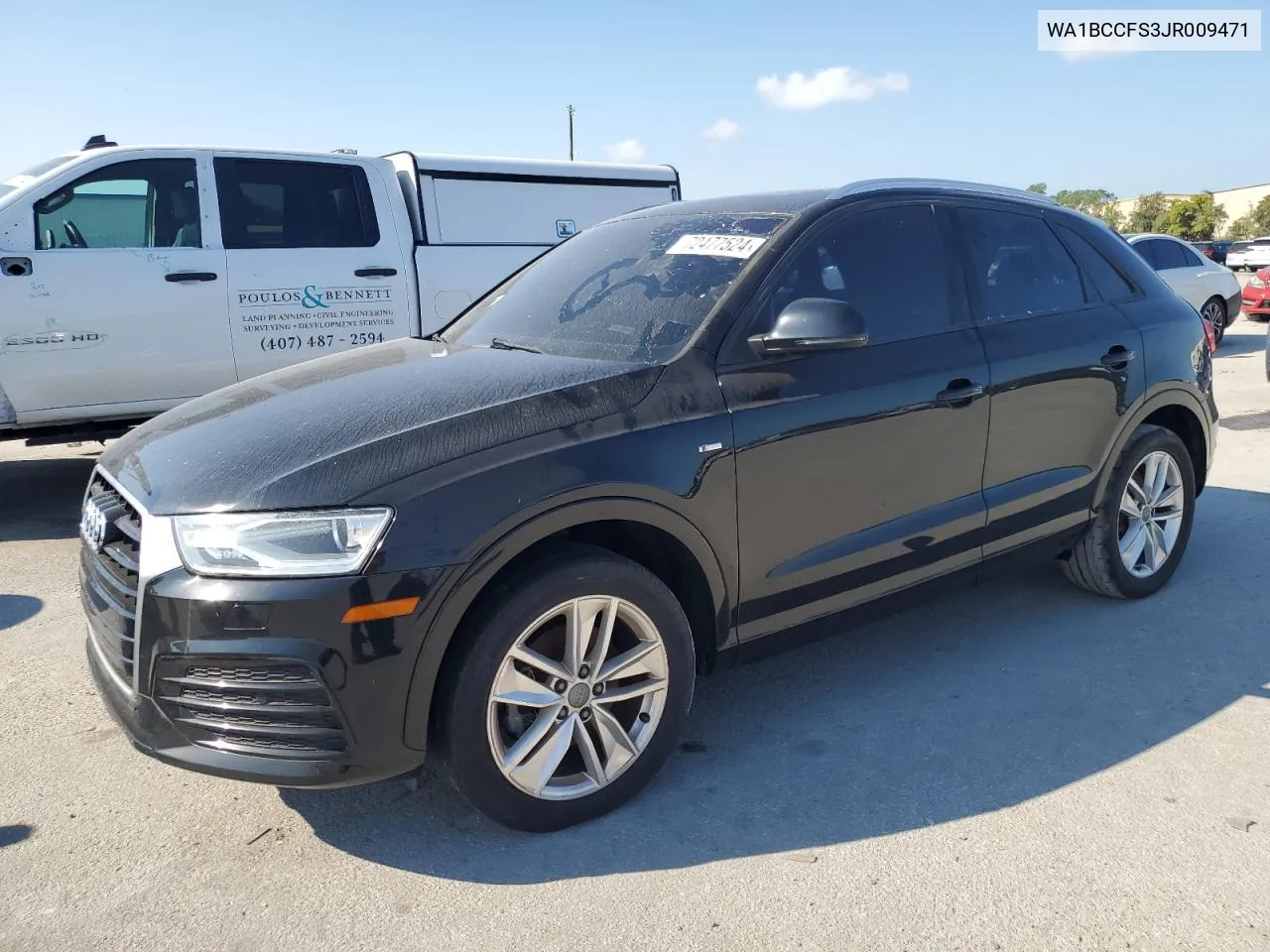 WA1BCCFS3JR009471 2018 Audi Q3 Premium