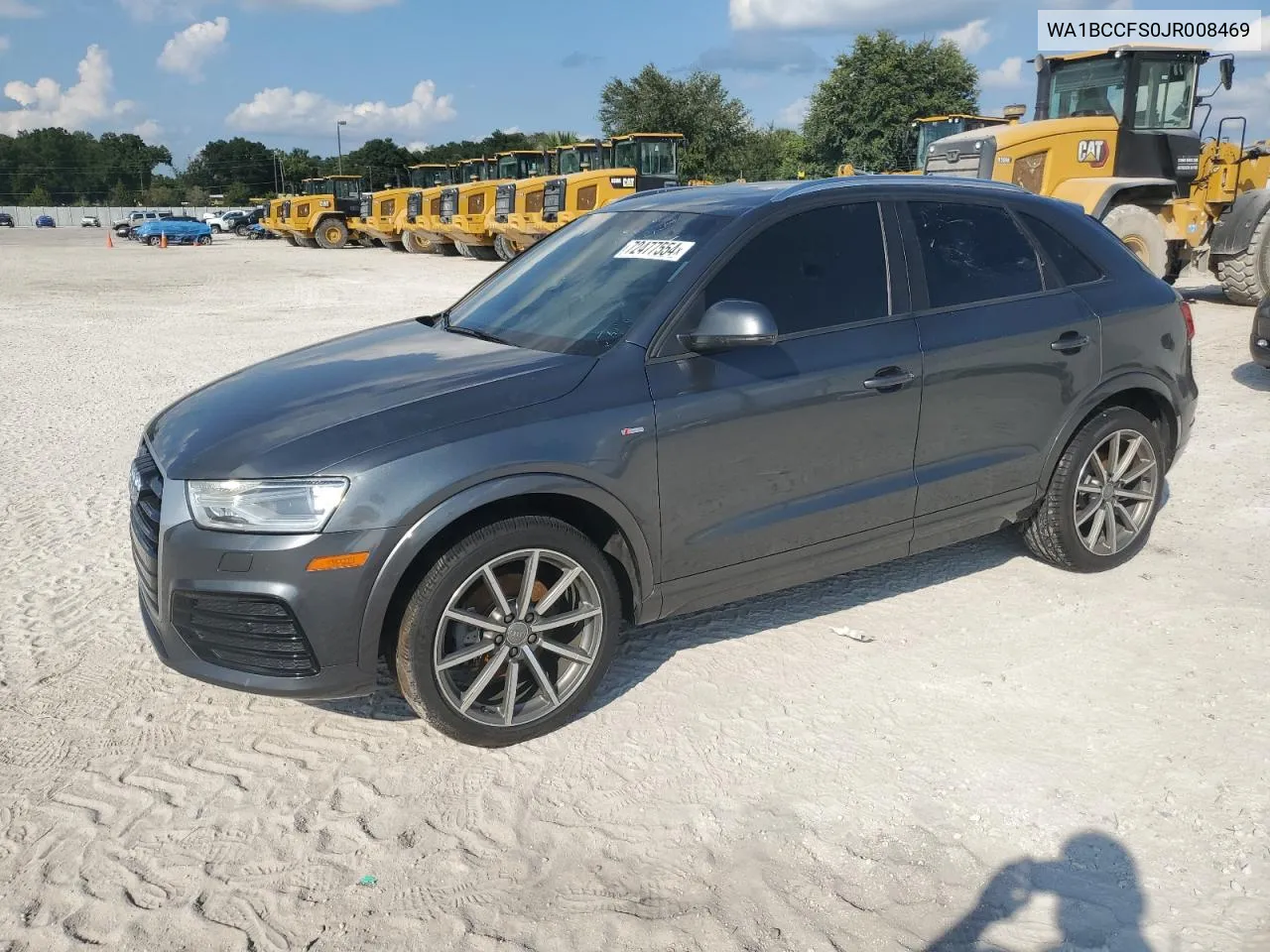 WA1BCCFS0JR008469 2018 Audi Q3 Premium