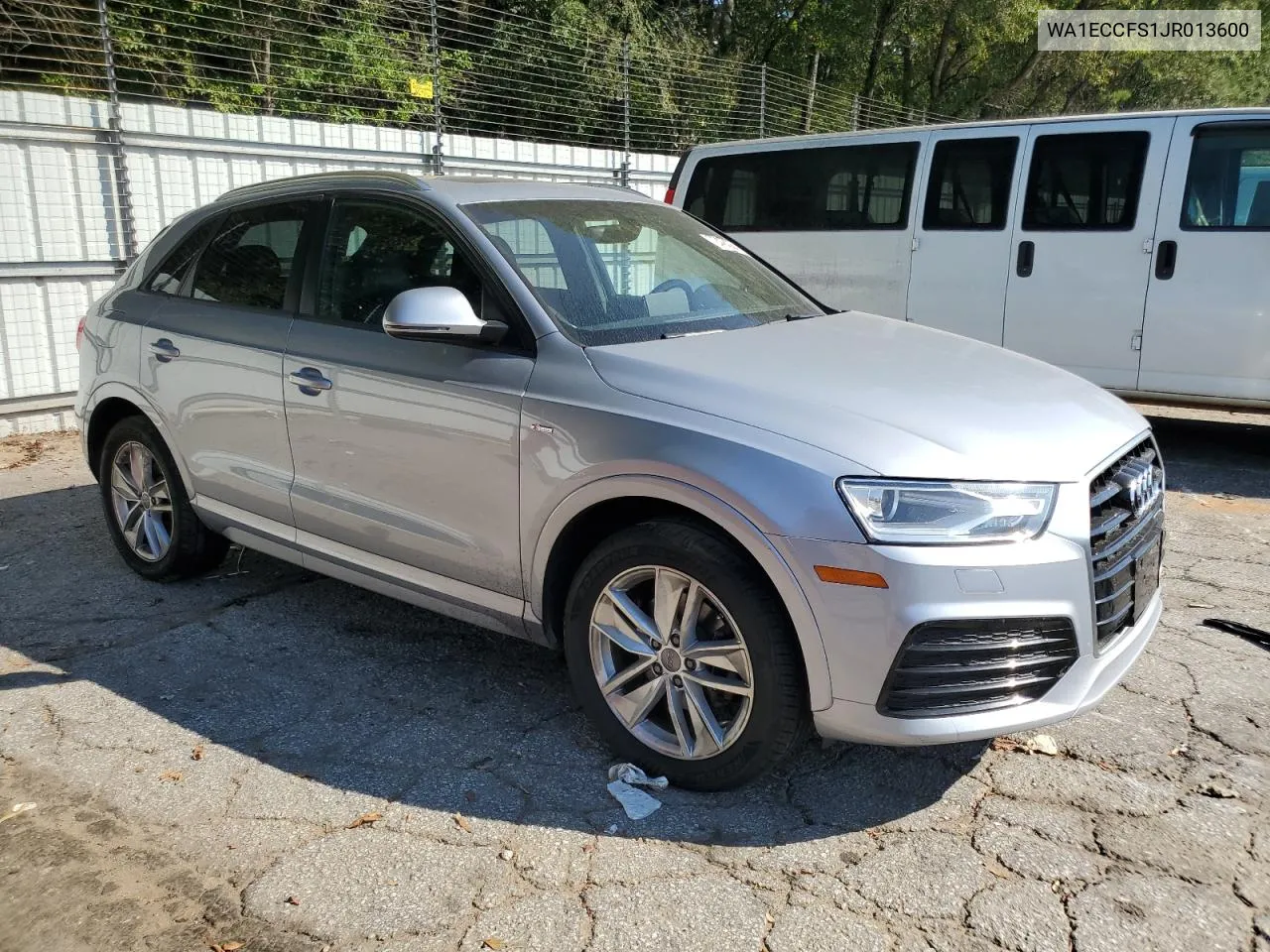 2018 Audi Q3 Premium VIN: WA1ECCFS1JR013600 Lot: 72494064