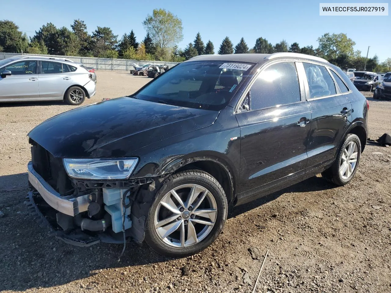 WA1ECCFS5JR027919 2018 Audi Q3 Premium