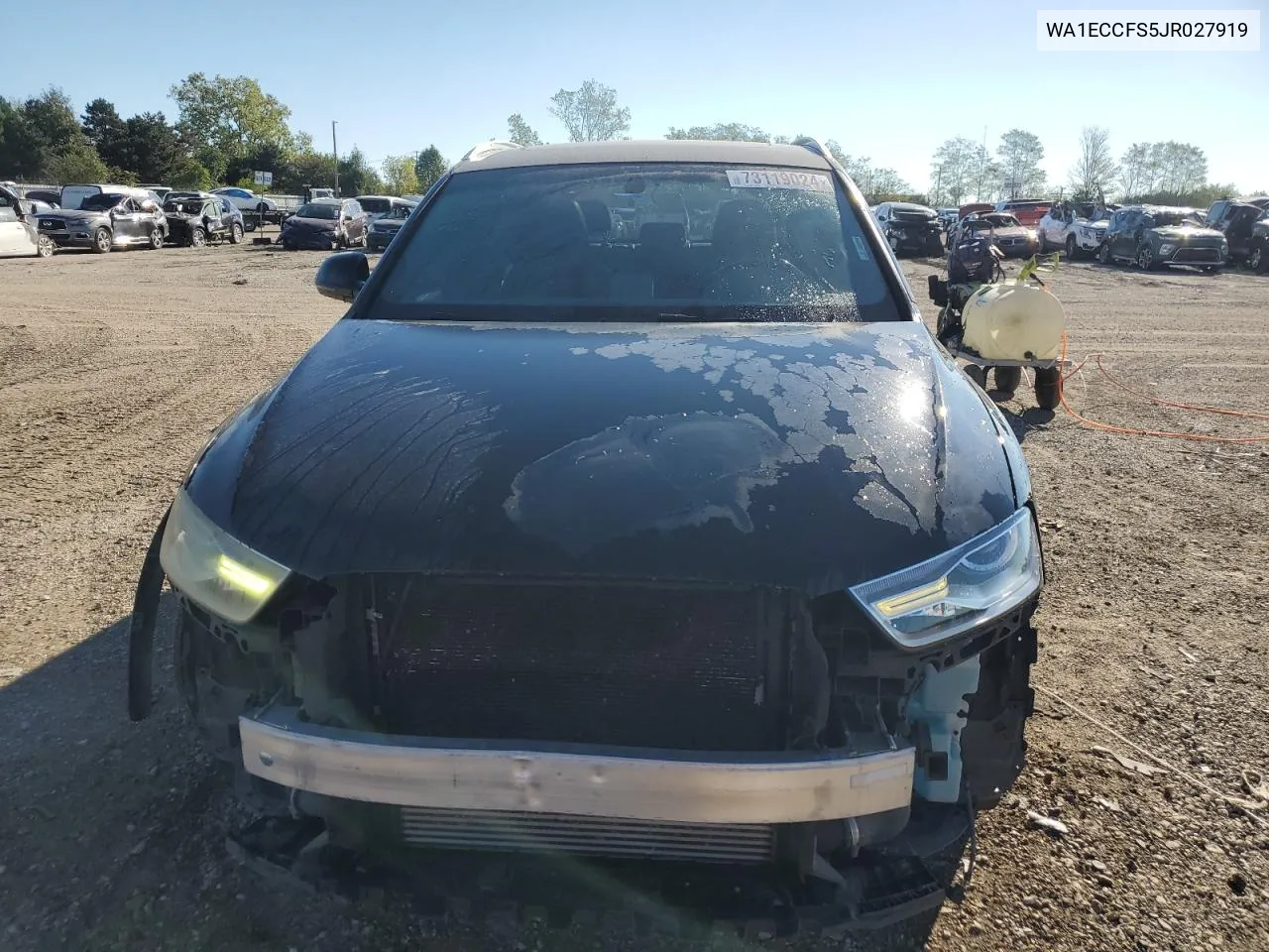 2018 Audi Q3 Premium VIN: WA1ECCFS5JR027919 Lot: 73119024