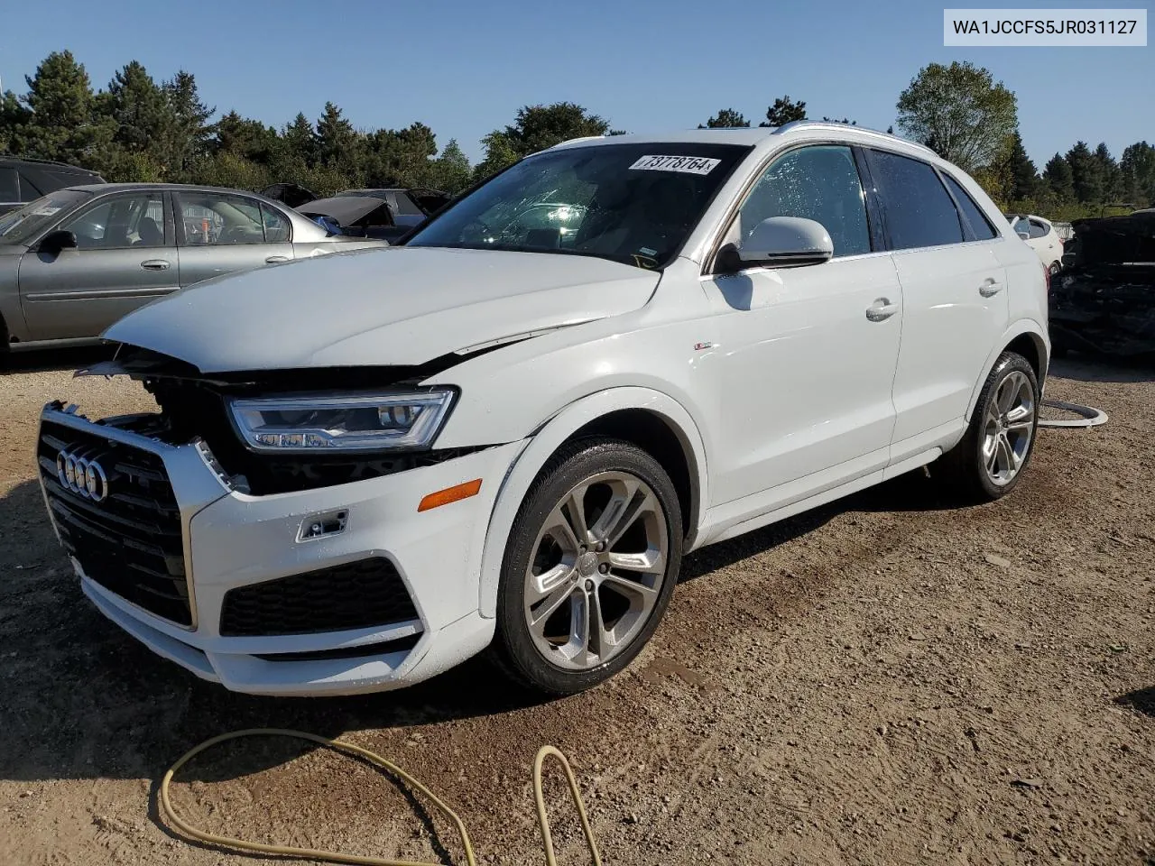 2018 Audi Q3 Premium Plus VIN: WA1JCCFS5JR031127 Lot: 73778764