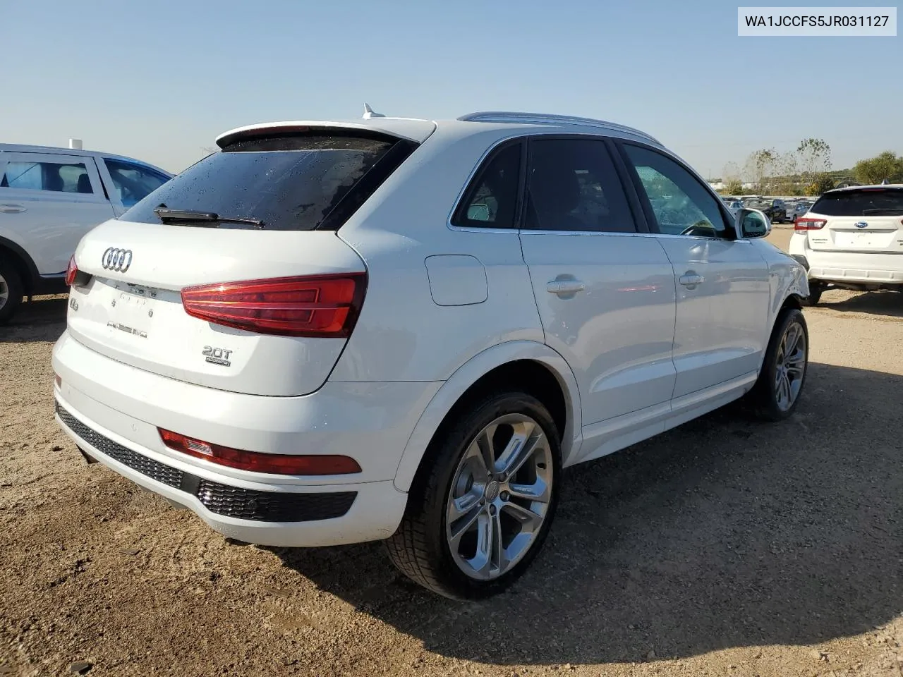 2018 Audi Q3 Premium Plus VIN: WA1JCCFS5JR031127 Lot: 73778764