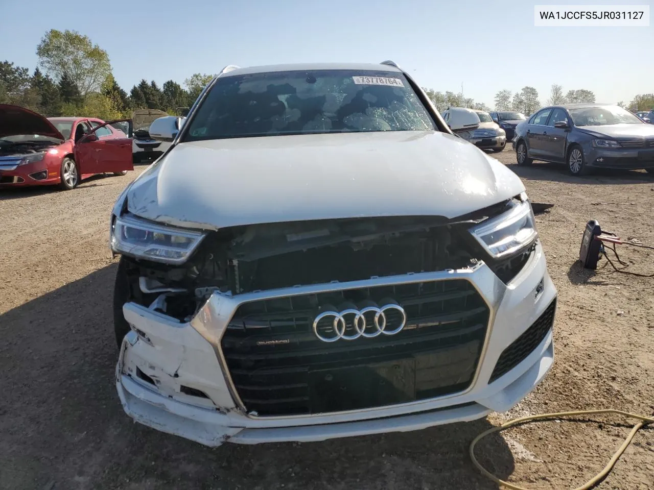 2018 Audi Q3 Premium Plus VIN: WA1JCCFS5JR031127 Lot: 73778764