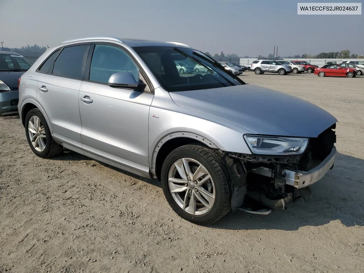 2018 Audi Q3 Premium VIN: WA1ECCFS2JR024637 Lot: 75022074