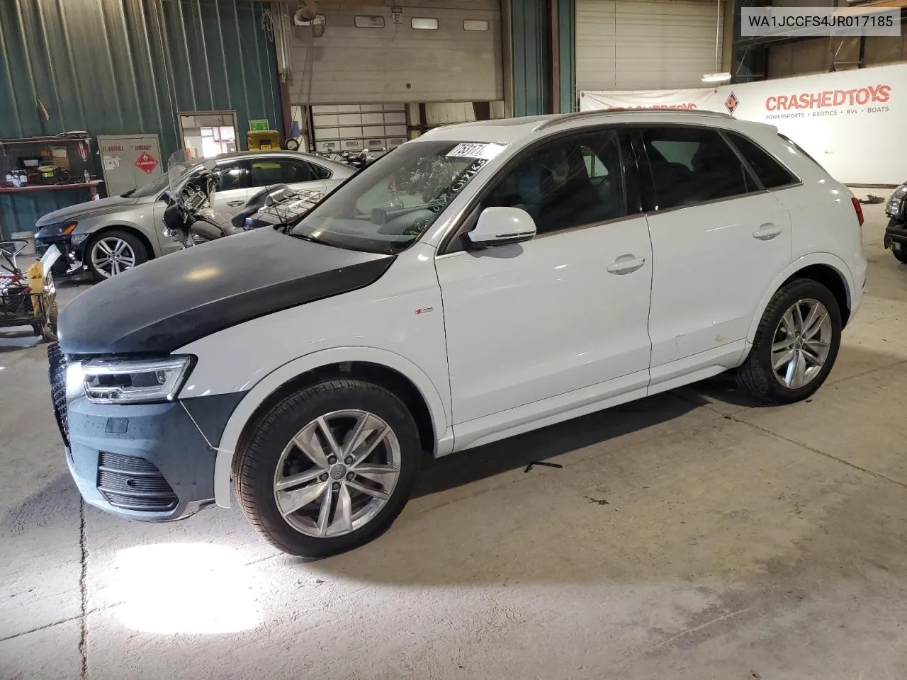 2018 Audi Q3 Premium Plus VIN: WA1JCCFS4JR017185 Lot: 75317184