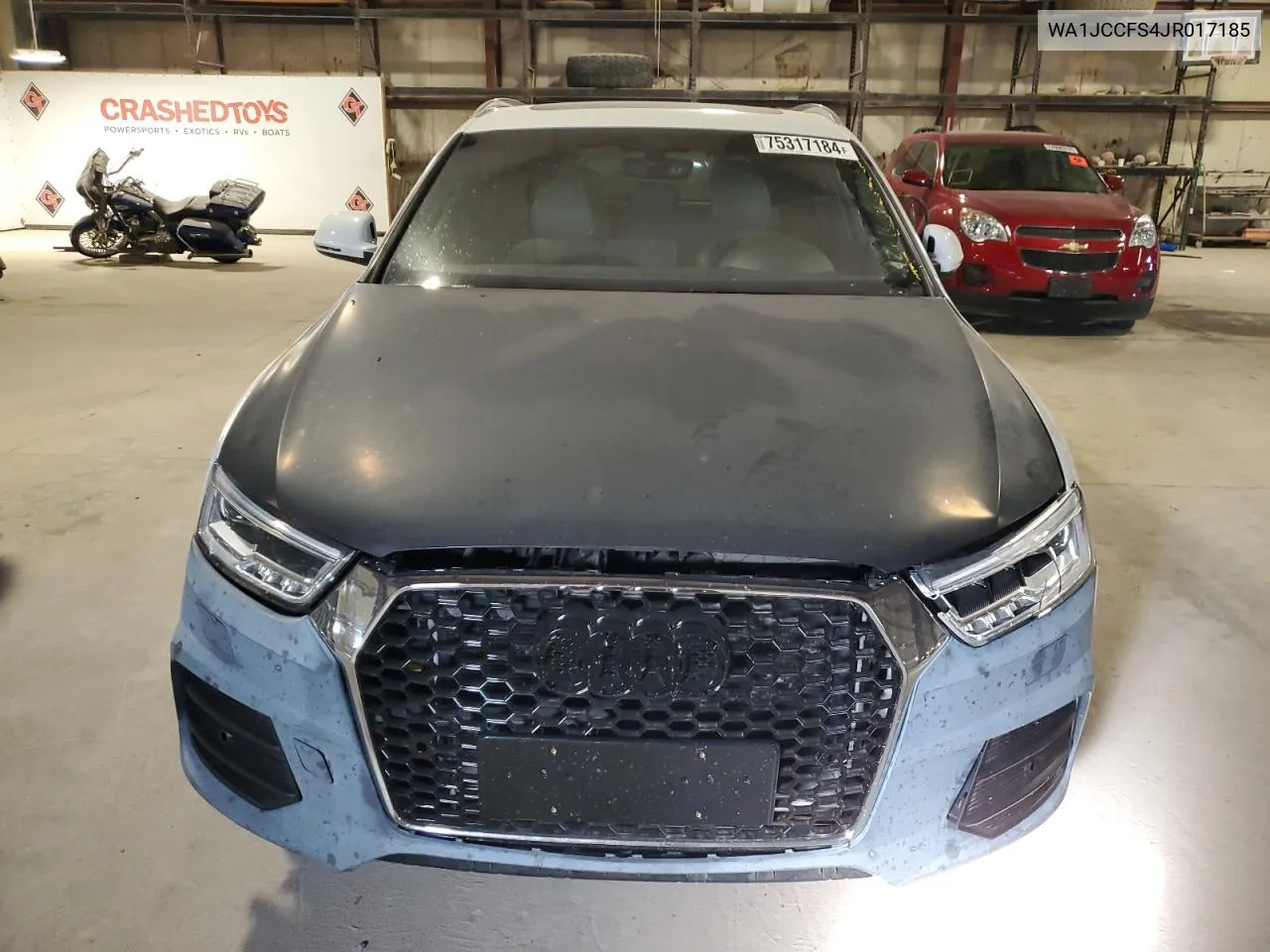 2018 Audi Q3 Premium Plus VIN: WA1JCCFS4JR017185 Lot: 75317184