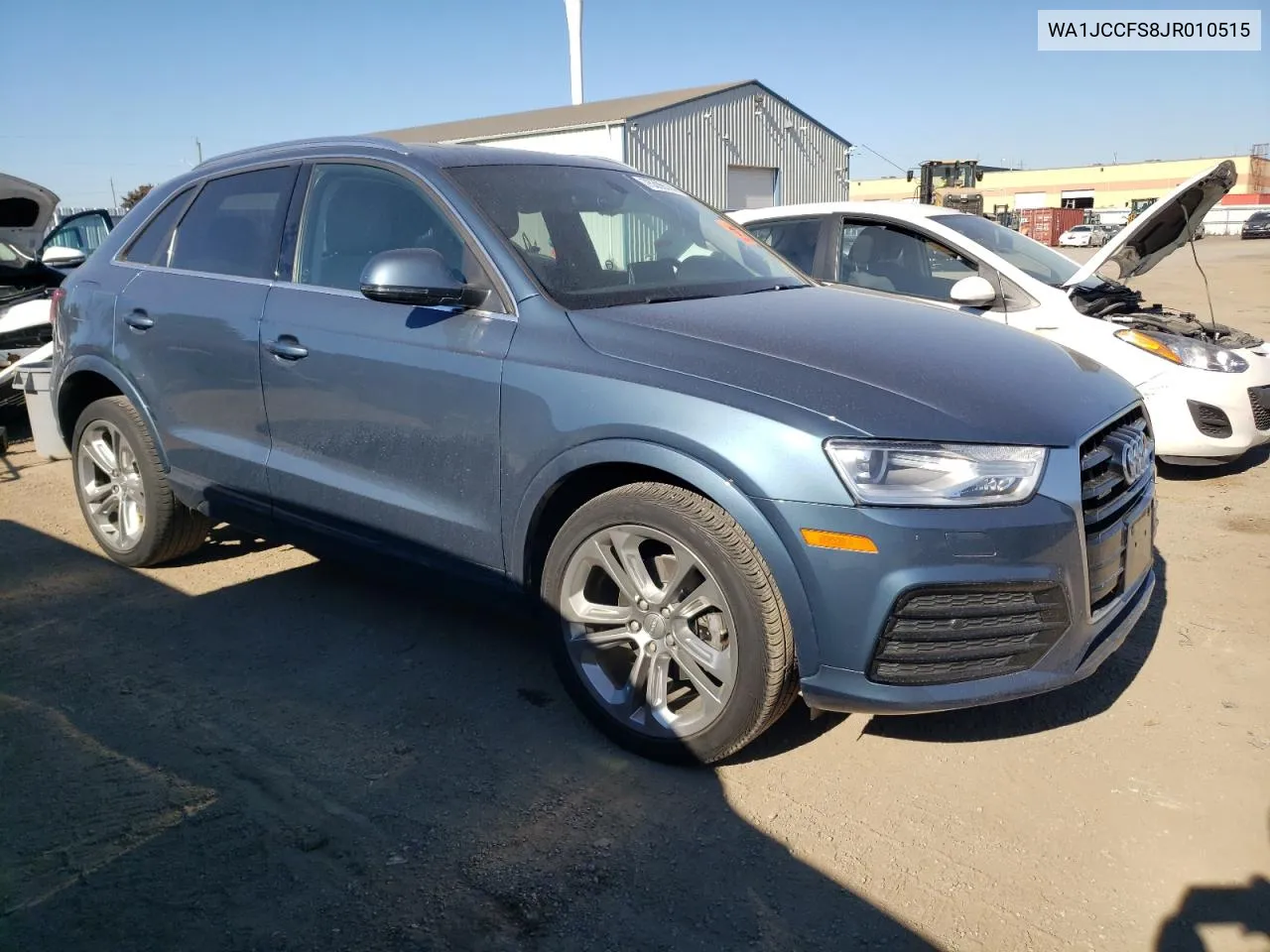 2018 Audi Q3 Premium Plus VIN: WA1JCCFS8JR010515 Lot: 75399114