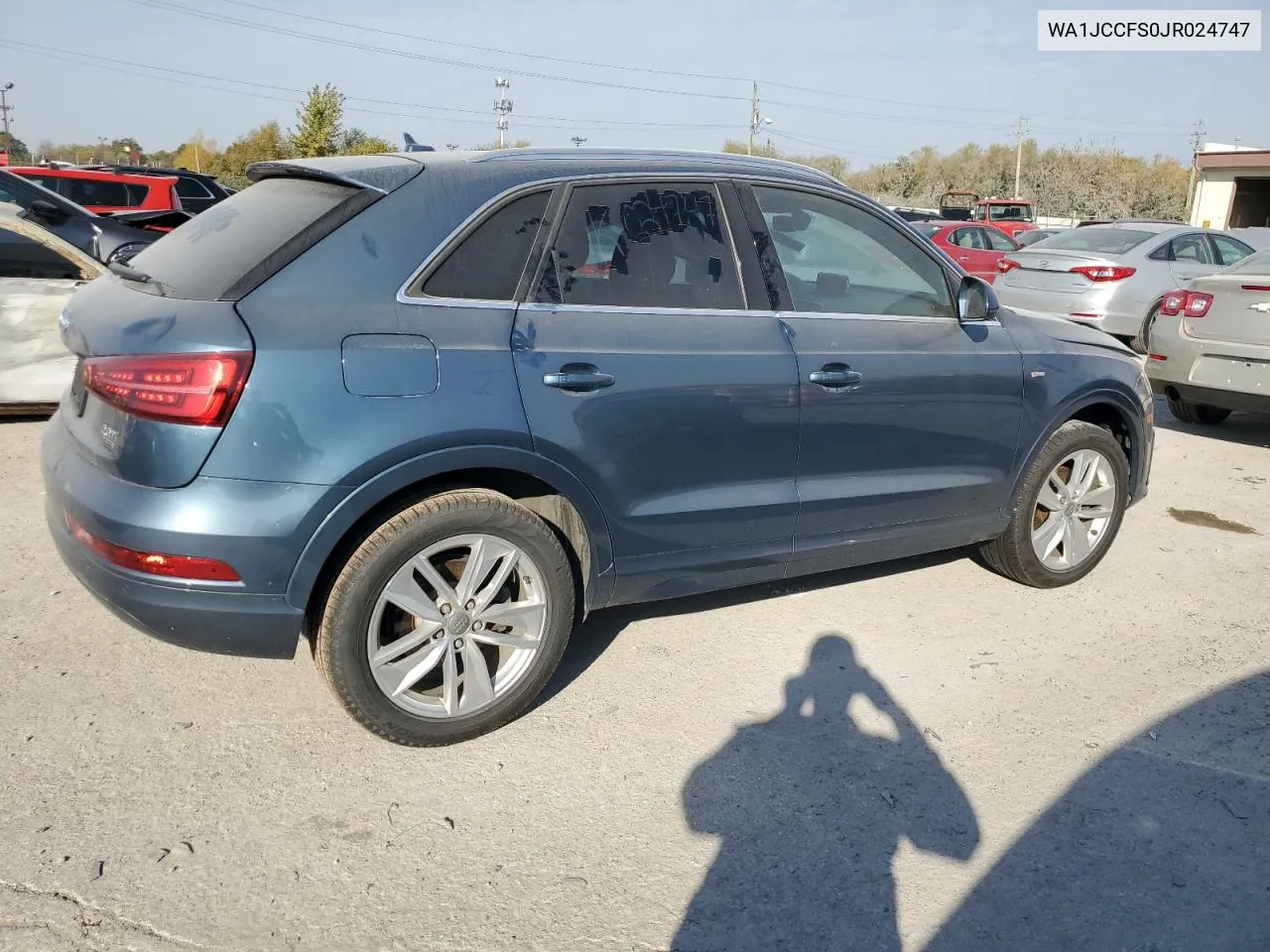 2018 Audi Q3 Premium Plus VIN: WA1JCCFS0JR024747 Lot: 76782024