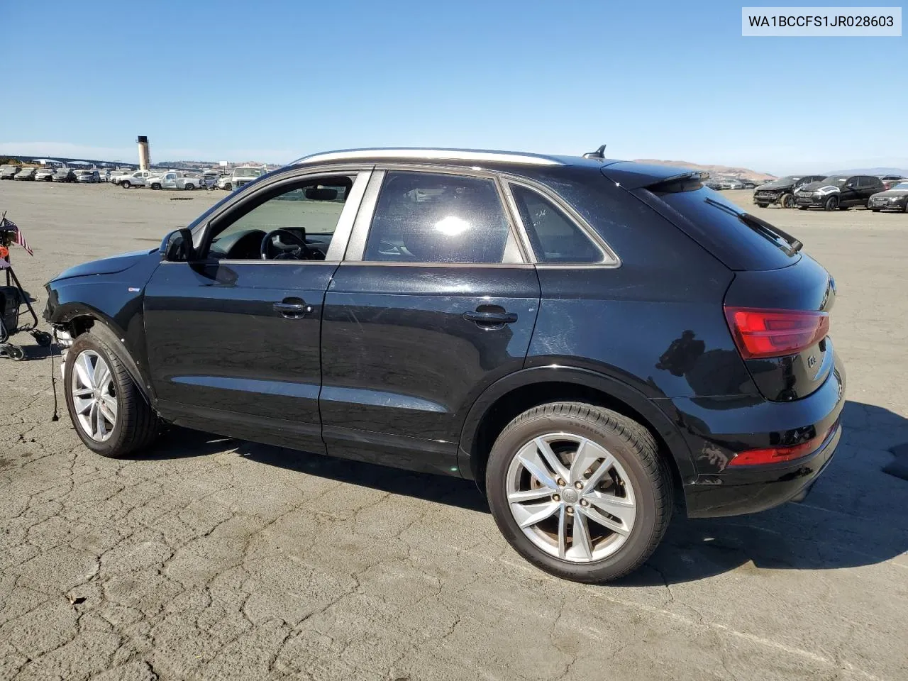 WA1BCCFS1JR028603 2018 Audi Q3 Premium