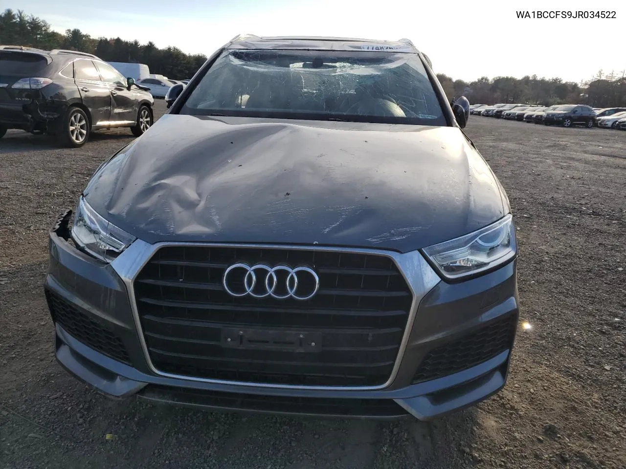 2018 Audi Q3 Premium VIN: WA1BCCFS9JR034522 Lot: 77482694