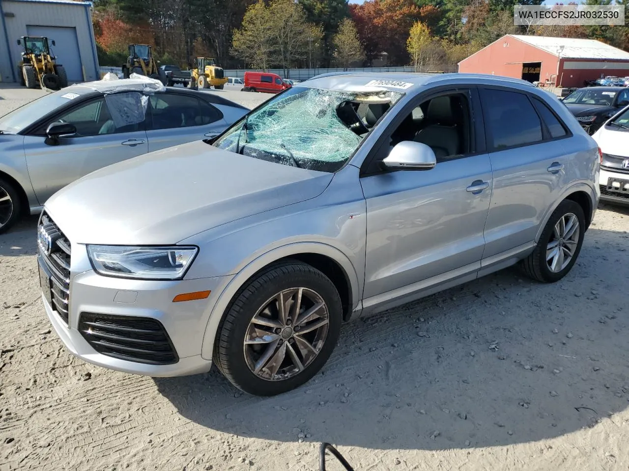 2018 Audi Q3 Premium VIN: WA1ECCFS2JR032530 Lot: 77690484