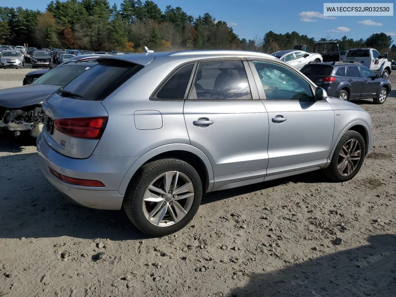 2018 Audi Q3 Premium VIN: WA1ECCFS2JR032530 Lot: 77690484