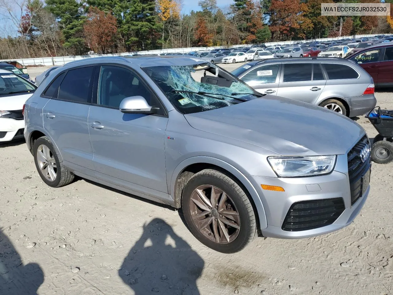 2018 Audi Q3 Premium VIN: WA1ECCFS2JR032530 Lot: 77690484