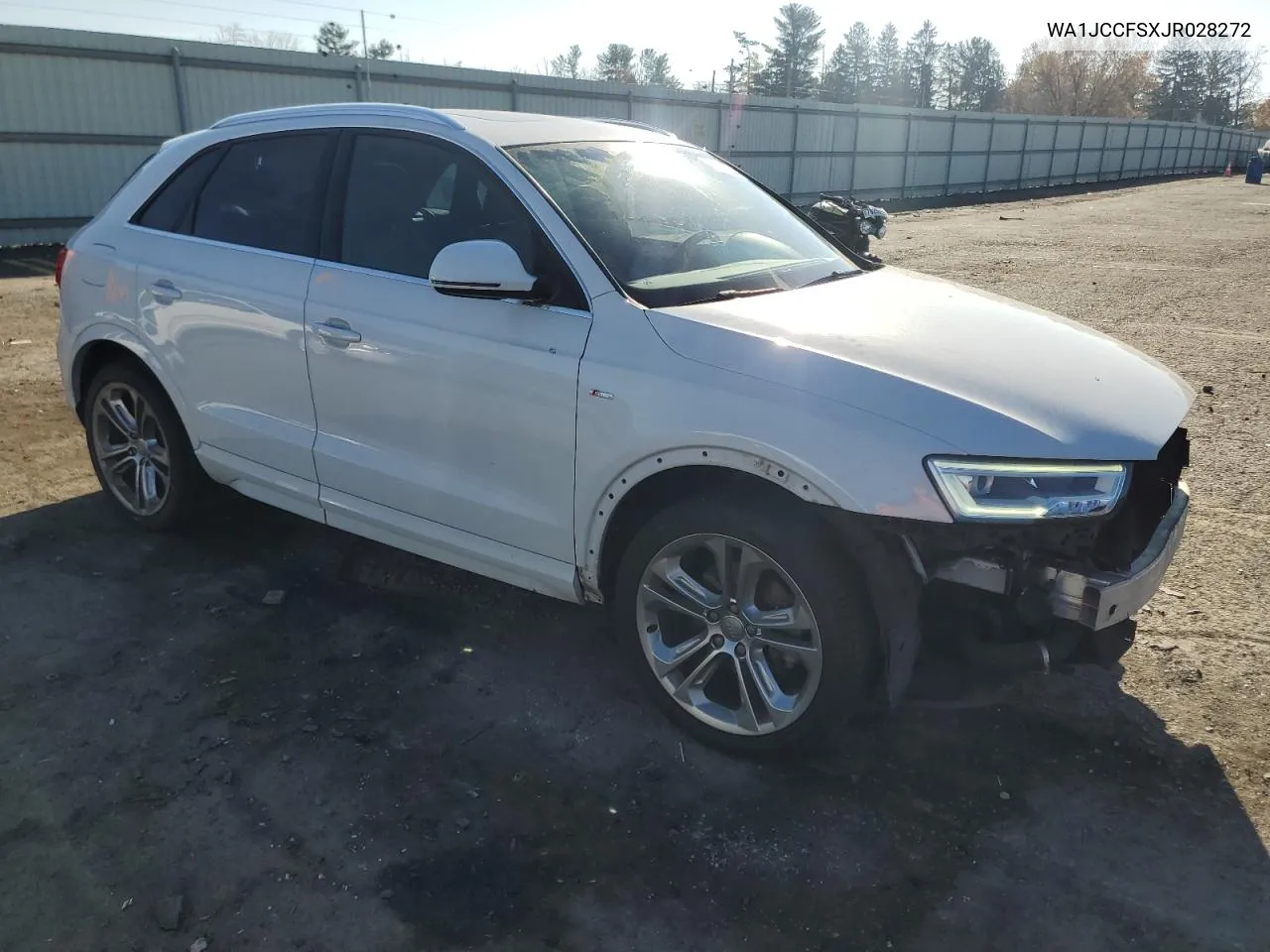 2018 Audi Q3 Premium Plus VIN: WA1JCCFSXJR028272 Lot: 78258314