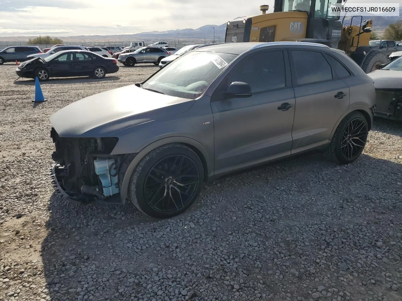 2018 Audi Q3 Premium VIN: WA1ECCFS1JR016609 Lot: 78472064