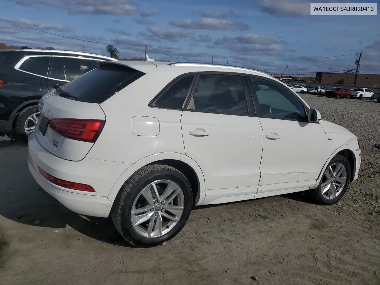 2018 Audi Q3 Premium VIN: WA1ECCFS4JR020413 Lot: 78909964