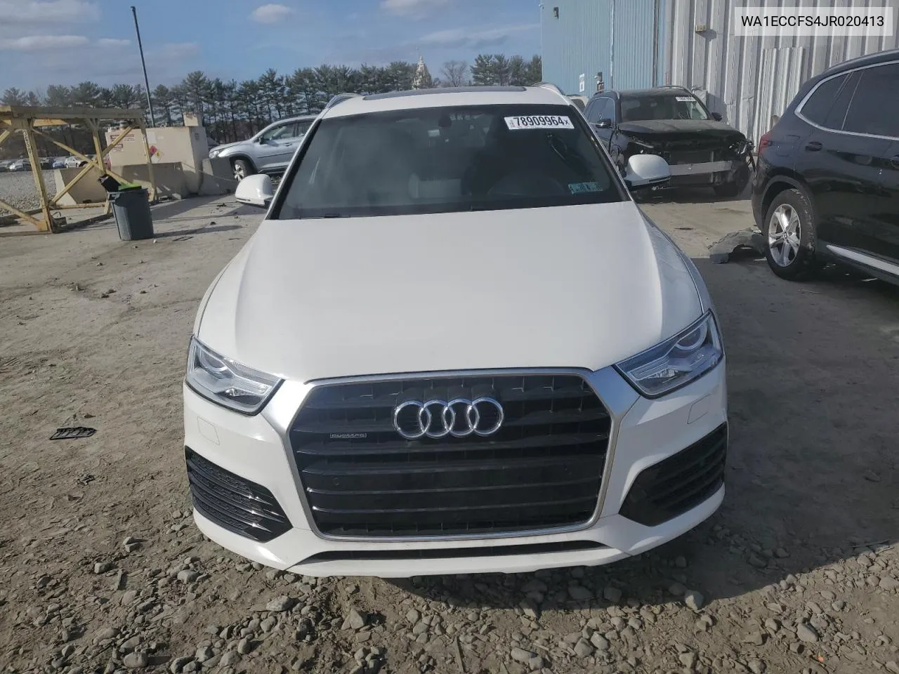 2018 Audi Q3 Premium VIN: WA1ECCFS4JR020413 Lot: 78909964