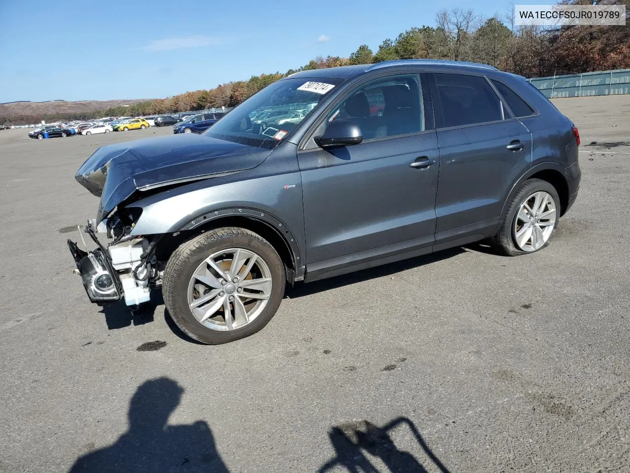 2018 Audi Q3 Premium VIN: WA1ECCFS0JR019789 Lot: 79071214